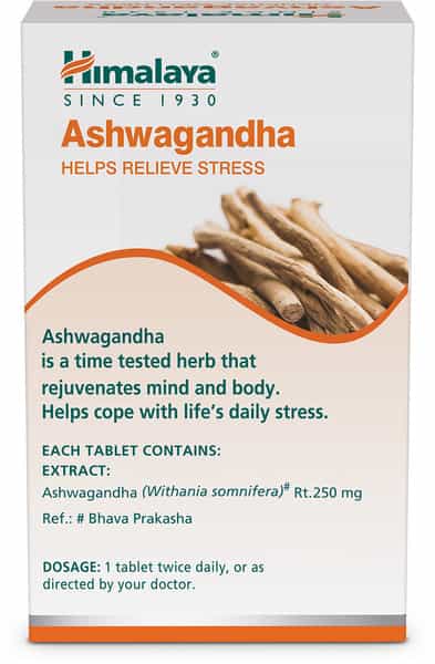 Himalaya Ashwagandha Immunity Booster Tablets Bottle Of 120