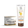 Tnw-The Natural Wash Combo With Papaya & Peptide Night Cream & Vitamin C Exfoliating Face Wash