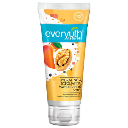 Everyuth Naturals Hydrating And Exfoliating Walnut Apricot Scrub 25 Gm