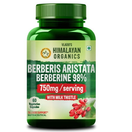 Vlado'S Himalayan Organics Berberis Aristata Supplement - 60 Veg Capsules