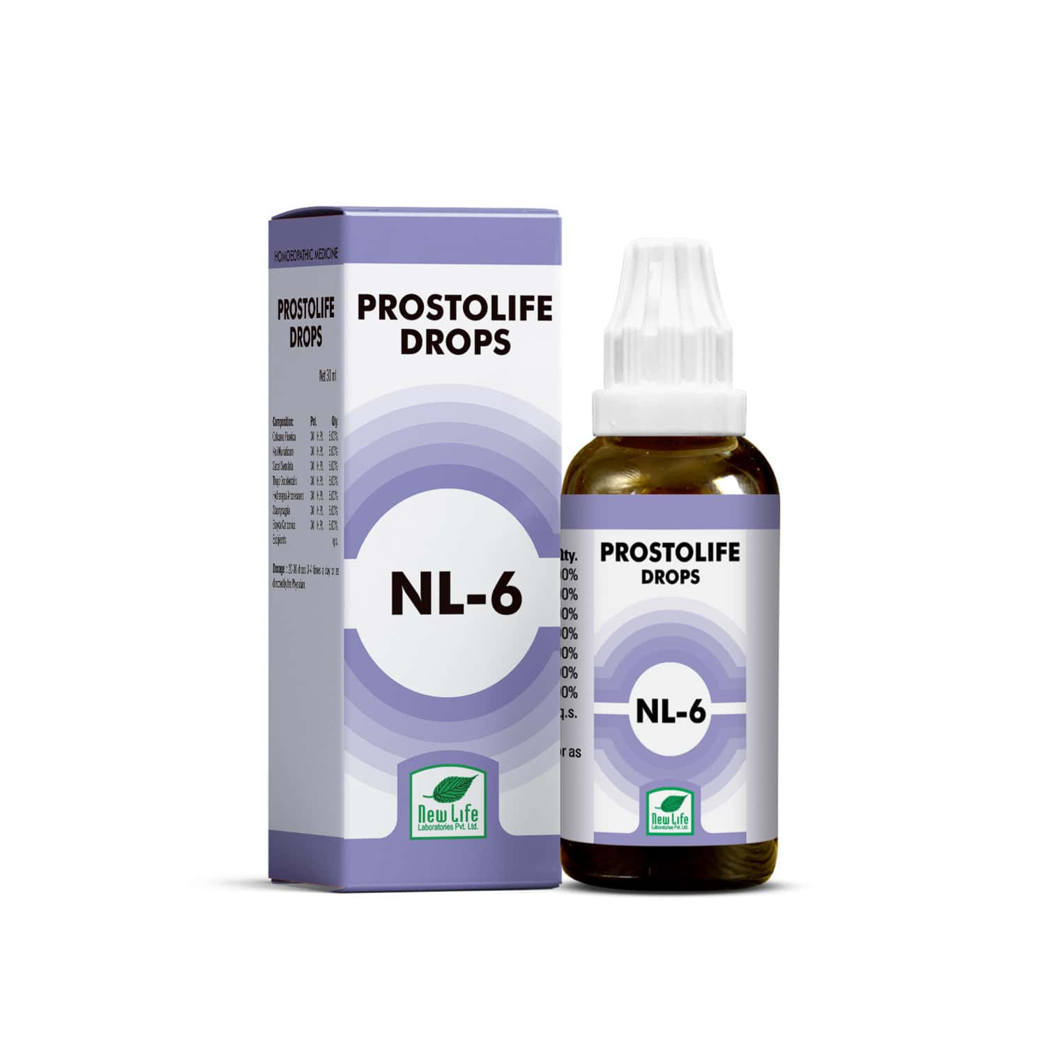 New Life Nl 6 Prostolife Drops | 30ml