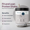 Miduty Fit & Lean Protein Shake -Whey Protein Isolate-Weight Loss-Muscle Recovery-Chocolate - 1Kg