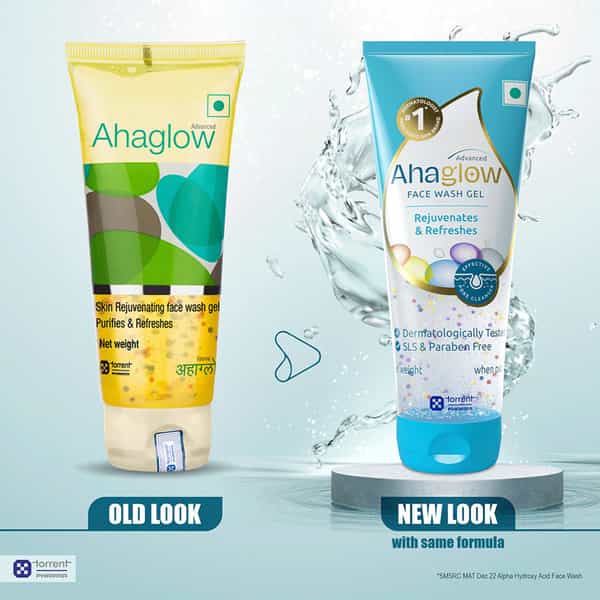 Ahaglow Advanced Tube Of 200Gm Face Wash Gel