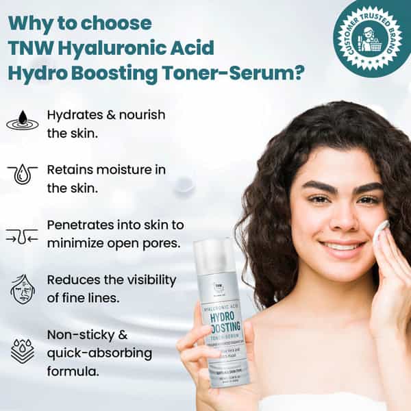 Tnw The Natural Wash Hyaluronic Acid Hydro Boosting Toner-Serum - 100 Ml