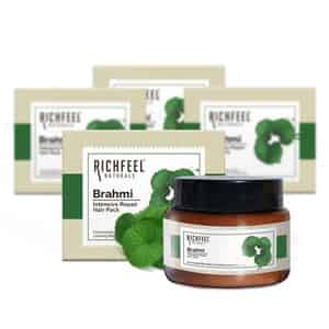 Brahmi Hair Pack 100 Gms Pack Of 4
