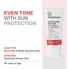Dermatouch Bright & Even Skintone Spf50 Pa++++ Sunscreen | Dry To Oily & Mildly Sensitive Skin | 30G
