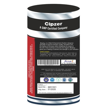 Cipzer Baby Capsule|Boost Your Babys Immunity System Against Viral Infections|60 Capsules