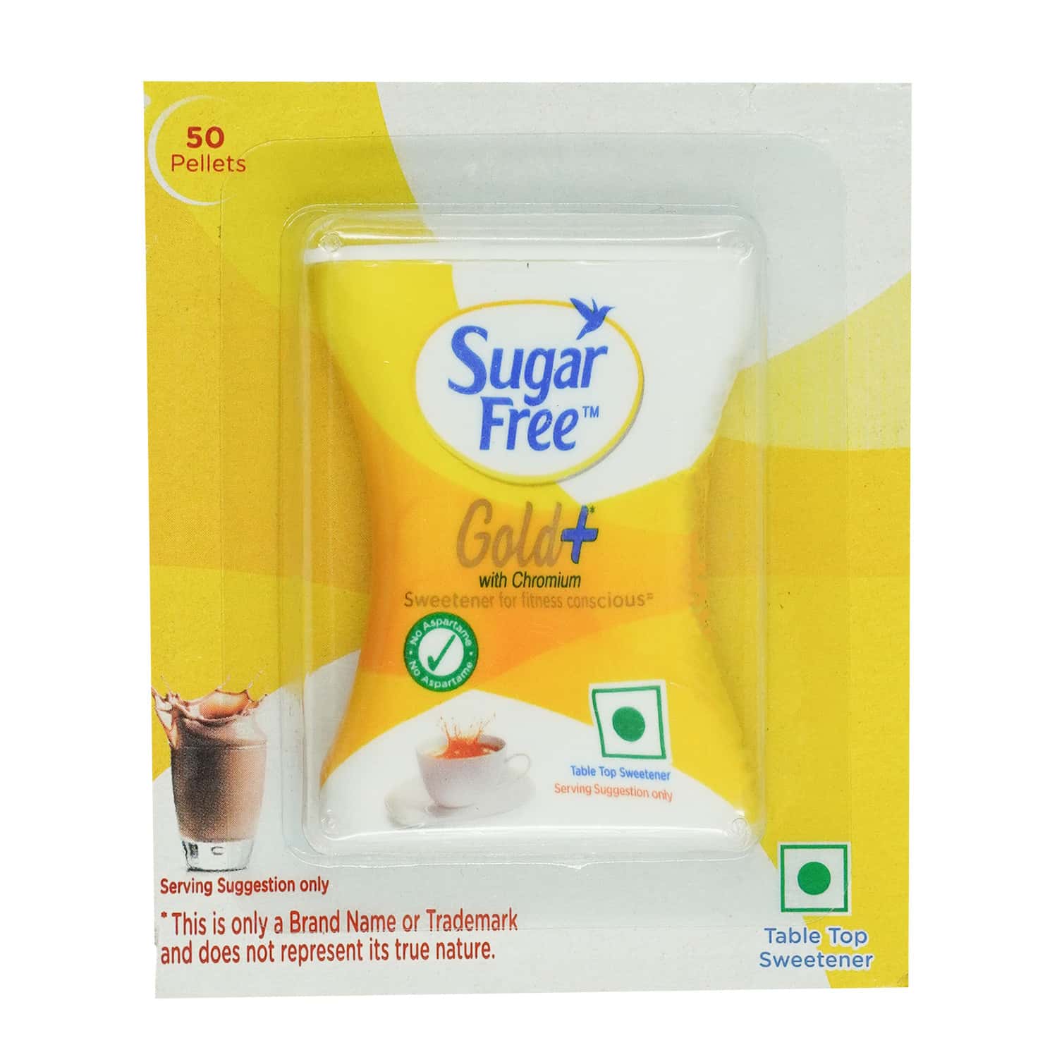 Sugar Free Gold Plus Sweetener Bottle Of 50 Pellets