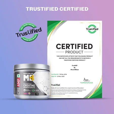 Muscleblaze Micronised Creatine Monohydrate Creamp Powder | Candy Rush (30 Servings | 120G)