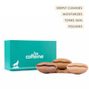 Mcaffeine Coffee Beans Gift Kit Latte Coffee Bathing Bar Soaps With Handcrafted Bean Tray (300 Gm)