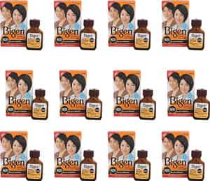 Bigen Powder Hair Color | Black Brown N20 (6g | Pack Of 12)