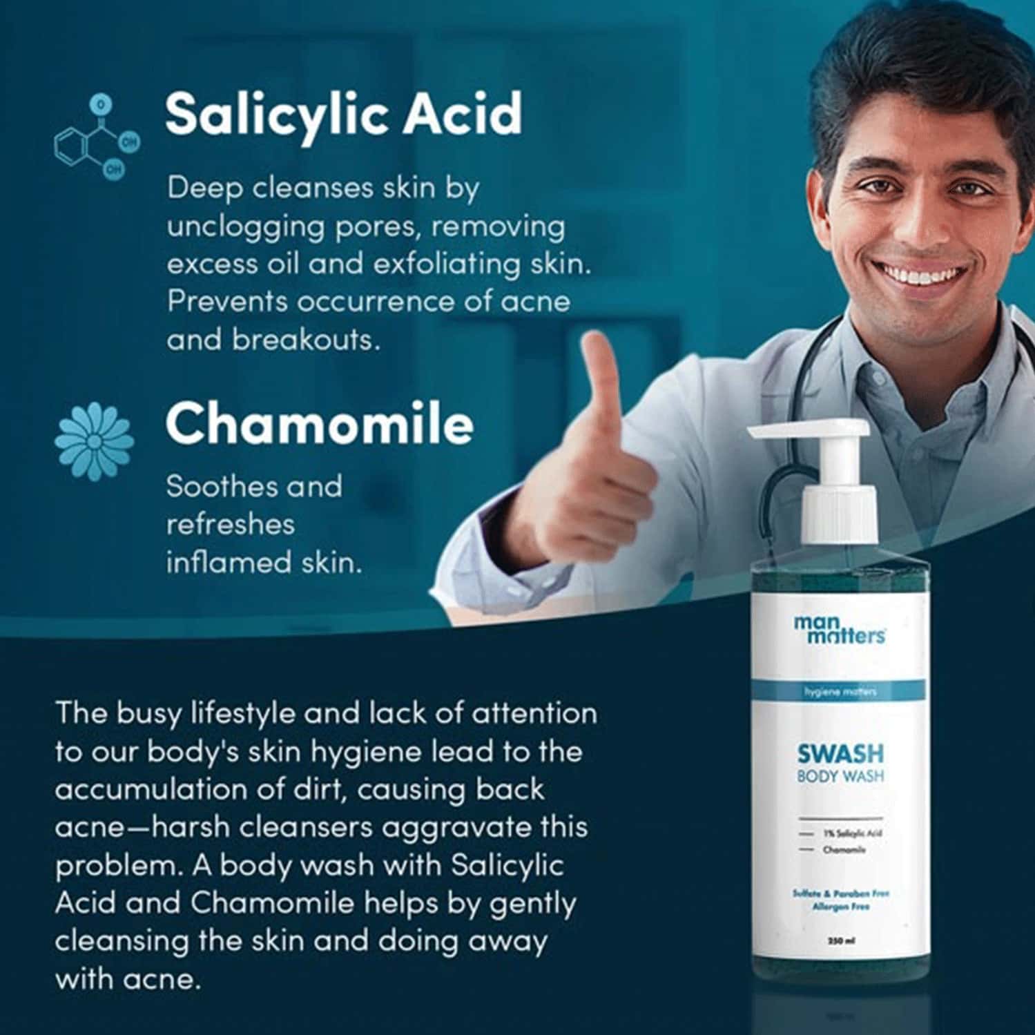 Buy MAN MATTERS BODY EXFOLIATION KIT WITH BODY WASH & LOOFAH Online & Get Upto 60 OFF at PharmEasy