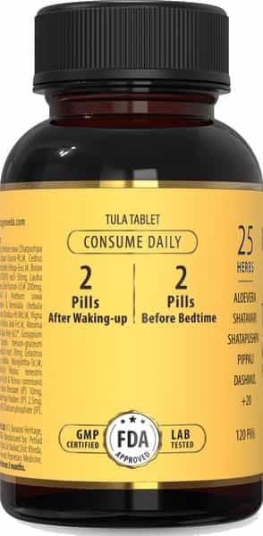 Gynoveda's Tula For Irregular Periods - 120 Pills For 1 Month