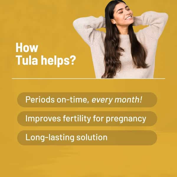 Gynoveda's Tula For Irregular Periods - 120 Pills For 1 Month