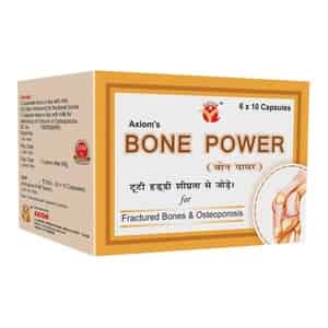 Axiom Bone Power Capsules|rich In Calcium|helps To Heal Fractured Bones|useful In Joint Pain - 10x6