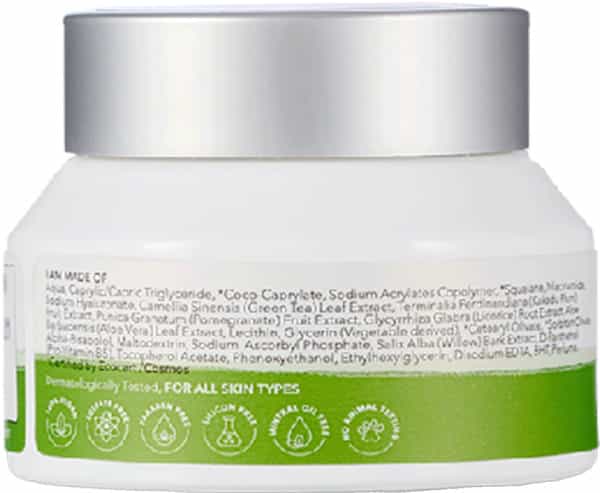 Be Soulfull Burst Of Hydration Moisturizing Cream With Hyaluronic Acid & Green Tea Extract - 50 Gm
