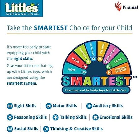 Littles Junior Ring & Littles Activity And Learning Ball (Multicolor)