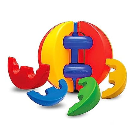 Littles Junior Ring & Littles Activity And Learning Ball (Multicolor)