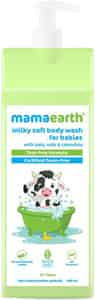 Mamaearth Milky Soft Body Wash For Babies With Oats Milk And Calendula 400 Ml