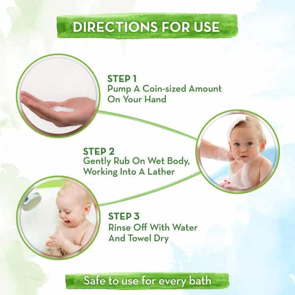 Mamaearth Milky Soft Body Wash For Babies With Oats Milk And Calendula 400 Ml