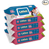 Little's Soft Cleansing Baby Wipes Lid | 80 Wipes (Pack Of 4)