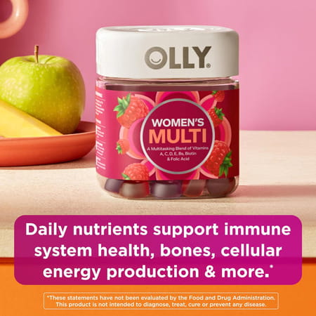Olly | Women'S Multi | Blissful Berry | 90 Gummies