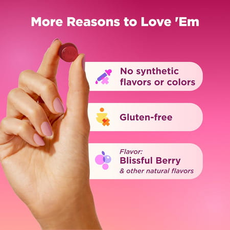 Olly | Women'S Multi | Blissful Berry | 90 Gummies