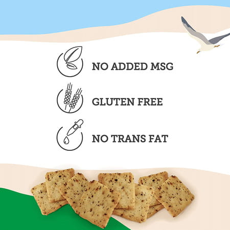 The Harvest Bowl Rice & Bean Chips - Sea Salt - - - Baked Chips/Snacks - 120 Gm