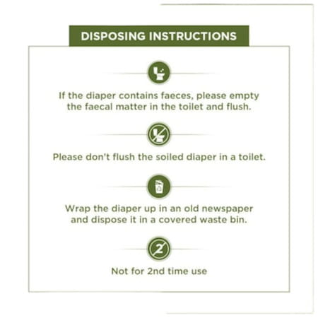 Friends Easy Adult Diapers 10 Count (L) Waist 75-145cm 29.53- 57.09 Inch