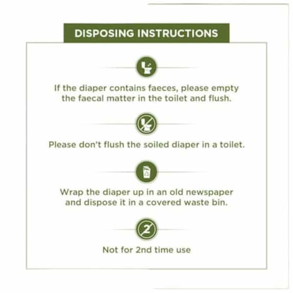Friends Easy Adult Diapers 10 Count (L) Waist 75-145Cm 29.53- 57.09 Inch