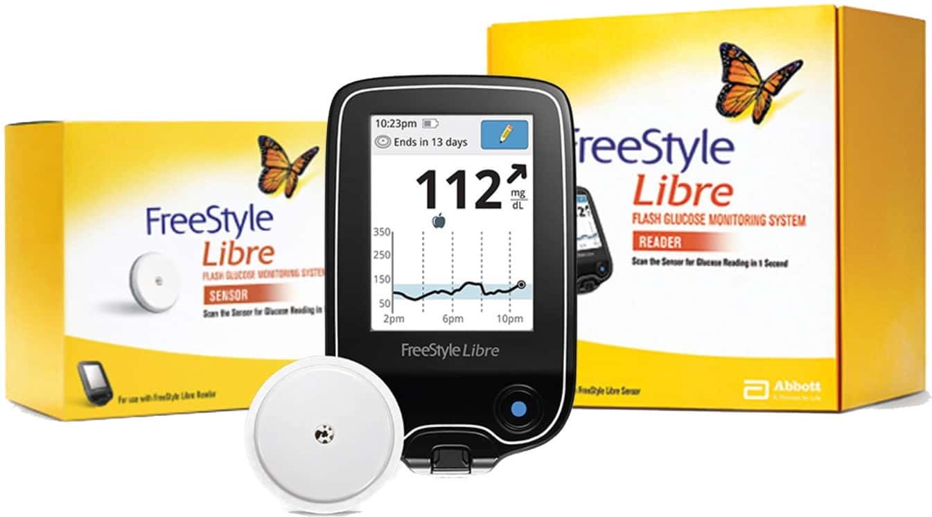 Freestyle Libre Flash Glucose Monitoring System ( Reader & Sensor) Glucometer