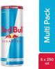Red Bull Energy Drink 250 Ml Sugar Free Pack Of 6