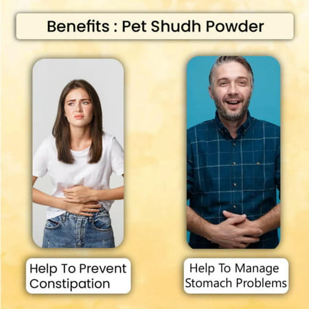 Cipzer Pet Sudh Powder | Herbal Relief For Constipation & Supports Healthy Digestion | 50 G
