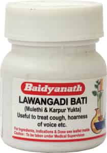 Baidyanath Asli Ayurved Lawangadi Bati 40 Tablets (pack Of 3) Helps In Cough Hoarseness Of Voice