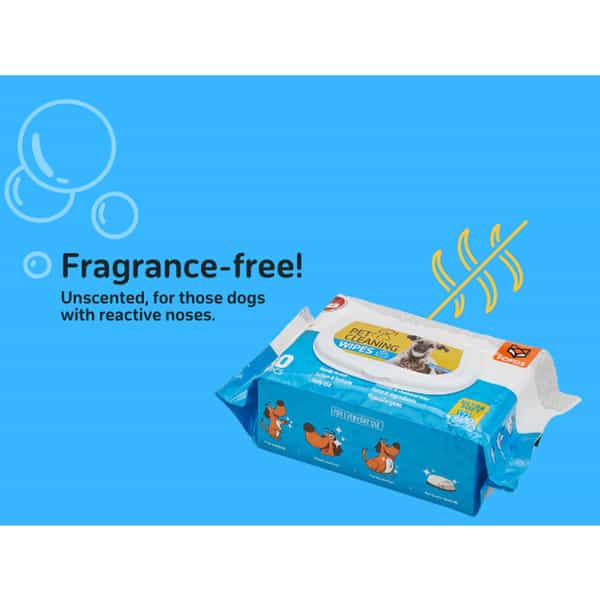 Fofos Pet Cleaning Wipes Unscented - 80Pcs