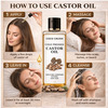Coco Crush Cold Pressed Castor Oil For Hair Growth | Thick Hair & Hair Fall Control - 200Ml