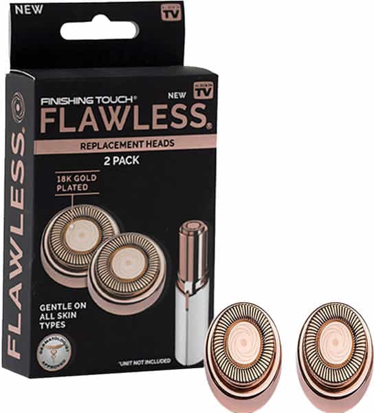 Finishing Touch Flawlessflawless-Finishing Tch Replacement Heads (Pack 2) Hair Removal