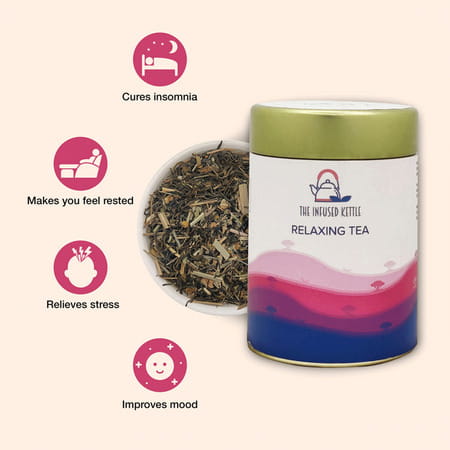 The Infused Kettle Relaxing Green Tea (50 Gms)
