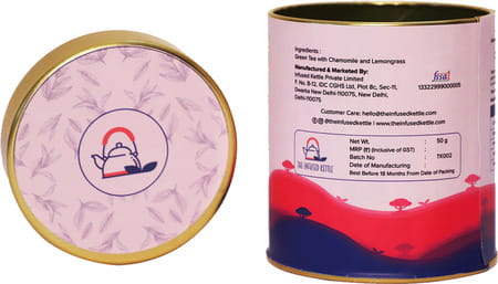 The Infused Kettle Relaxing Green Tea (50 Gms)