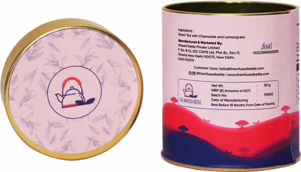 The Infused Kettle Relaxing Green Tea (50 Gms)