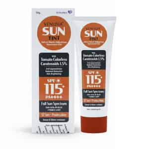Venusia Sun Tint Spf 115+ Pa++++ Tube Of 50gm Sunscreen Gel