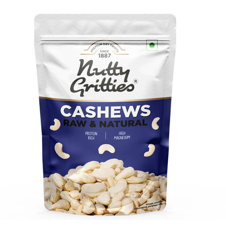 Nutty Gritties Cashew Nuts| Whole Jumbo In Size W240 - 200g