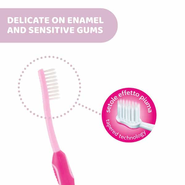 Chicco Baby Toothbrush 3Y-6Y ( Color May Vary)