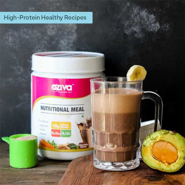 Oziva Nutritional Meal For Women Chocolate (1Kg) | Calorie Control Weight Loss