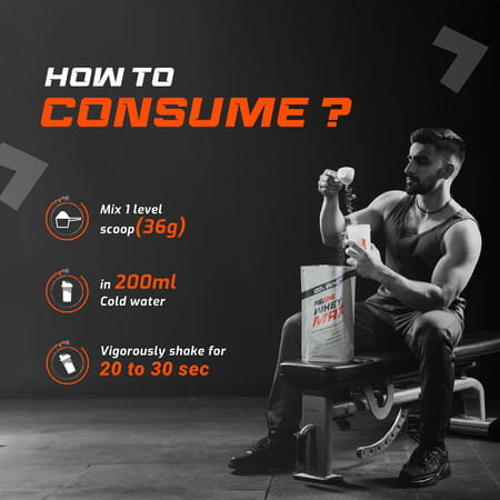 Fuel One Whey Max (Triple Chocolate | 1kg / 2.2lbs) | 27g Protein | Whey Protein Concentrate