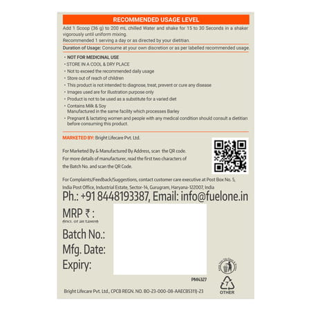 Fuel One Whey Max (Triple Chocolate | 1kg / 2.2lbs) | 27g Protein | Whey Protein Concentrate