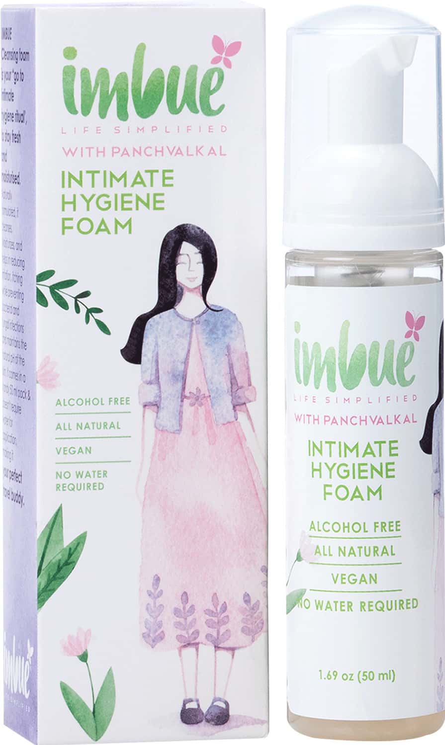 Imbue Intimate Hygiene Foam For Women (50 Ml) (Pack Of 2)