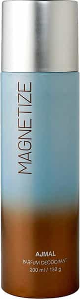 Ajmal 2 Shadow Him For Men And 2 Magnetize For Men & Women Deodorants Each 200Ml Combo Pack Of 4