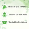 Beco Eco-Friendly Reusable Kitchen Towel Roll - 20 Sheets Natural & Organic Cleaning Bamboo Cloth