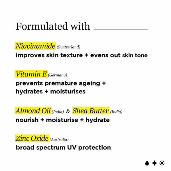 Sunscoop Spf Body Lotion | Spf 15 | Enriched With Zinc Oxide + Niacinamide + Vitamin E - 180Gm
